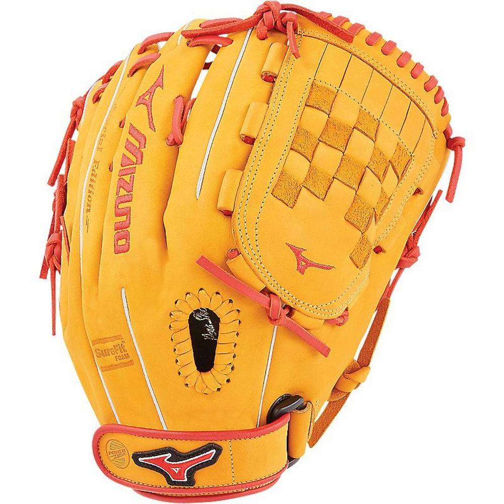 Guantes Mizuno MVP Prime SE Fastpitch 13" Mujer Azul Real/Rojas Comprar KSZV-45263